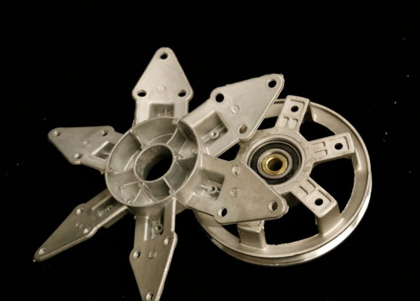 风机重锤小铝轮叶角